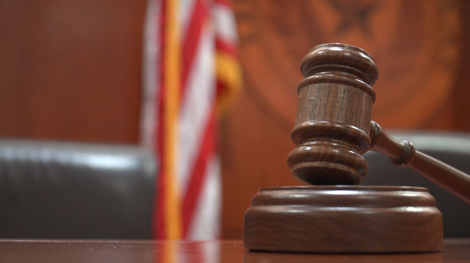 An image of a gavel in a courtroom (KXAN photo/Chris Nelson)